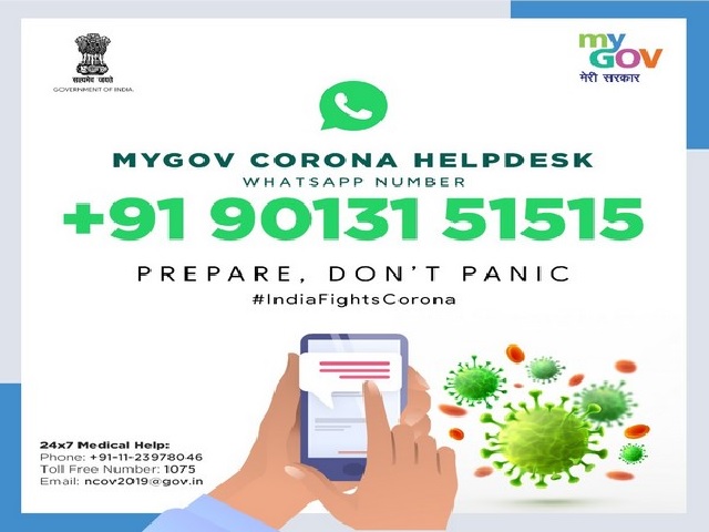 India’s ‘MyGov Corona Helpdesk’ bags two international awards at CogX2020